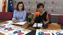 La concejala y la coordinadora de Servizos Sociais, en una imagen de archivo