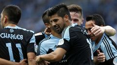 Nolito fue uno de los protagonistas del choque