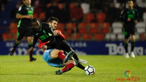 Adrin Ramos en el Lugo-Granada