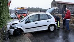 Accidente de trfico en Muxa 