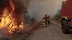 Incendio en Baltar.