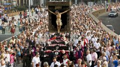 Devoci�n viguesa al Cristo