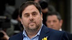 Oriol Junqueras. Exvicepresidente y exconsejero de Econom�a. Rebeli�n y malversaci�n. En prisi�n