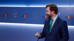 El portavoz de Vox en el Congreso, Iv�n Espinosa de los Monteros