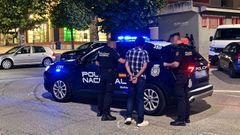 El detenido fue trasladado a la comisar�a del Cuerpo Nacional de Polic�a en Ribeira