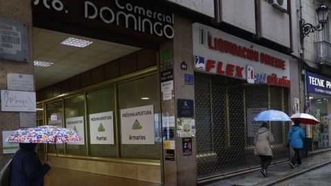 Local de las galer�as Santo Domingo donde se instalar� Leroy Merlin