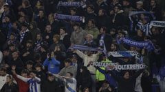 La afici�n del D�por, en el �ltimo partido de Copa.