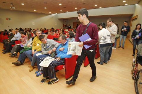 El centro Juan Mara, de Nigrn, expuso su experiencia. 