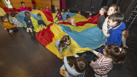 Imagen de archivo de un campamento de verano