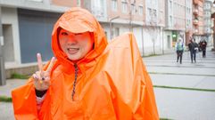 Los peregrinos del Camino Portugu�s, a su paso por Pontevedra