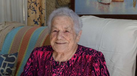 Pilar Leiro, cebola de Ouro del 2022 y fallecida este viernes en Sanxenxo