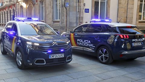 Coches de la Policía Nacional, en una fotografía de archivo