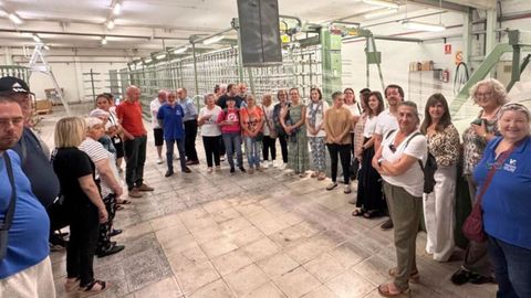 Visita a las instalaciones de Galicia Textil con Equiocio.