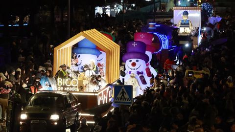 Carrozas de la cabalgata de A Coru�a