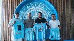 El Celta y el Xuventude Oroso alargan su compromiso.