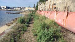 Chequeo al entorno de la playa de San L�zaro en A Pobra