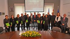 Celebraci�n en Parada de Sil polas Letras Galegas.