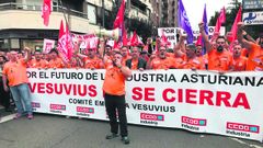 Una de las manifestaciones de Vesuvius