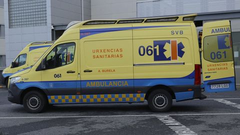Imagen de archivo de una ambulancia del 061
