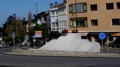 Imagen de archivo de la glorieta de Santa Cruz, cerca de donde este mi�rcoles se produjo un accidente con cuatro veh�culos implicados