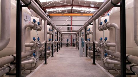 El proyecto amiense interviene en todas las infraestructuras del servicio, en la imagen,l a potabilizadora de Lens