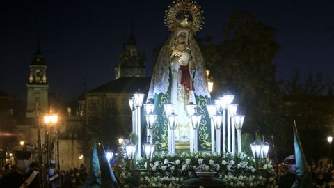 Procesin de la Virgen de la Esperanza, organizada por la Insigne Cofrada de la Virgen de la Esperanza. 