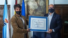 Entrega del premio Carracedo al fot�grafo Brais Lorenzo