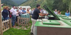 La Diputaci�n organiz� una visita a proyectos de reciclaje de residuos.