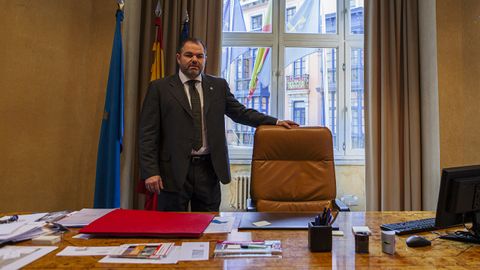 Carlos Paniceres, presidente de la Cmara de Comercio de Oviedo