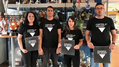 Campaa En Negro Contra as Violencias en Dumbra