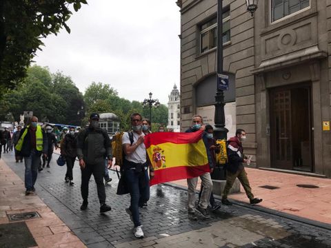 Manifestaci�n de los riders asturianos