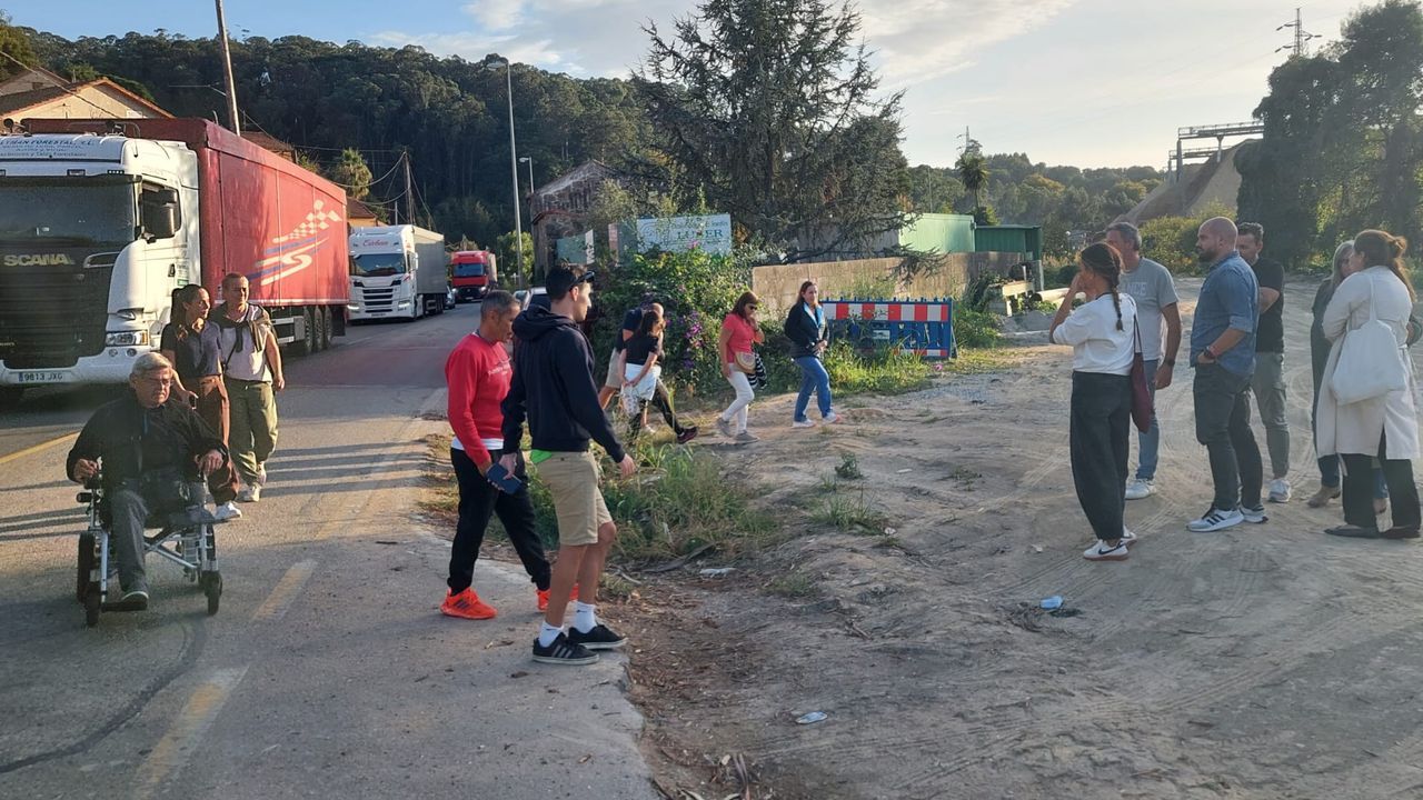 El PSOE alerta de los problemas que crean las obras de la PO-546 en Lourizán