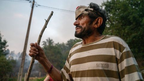 Juan en la tarde del incendio