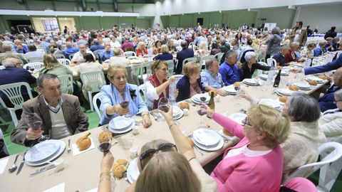 Jornada de confranternidad que organiz� el Concello de Lugo en el Pazo de Feiras.