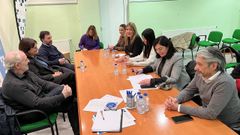 La nueva directiva de la asociaci�n empresarial de O Ceao y As G�ndaras se reuni� con el PP de Lugo