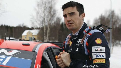 Craig Breen.Craig Breen con elequipo Hyundai Motorsport