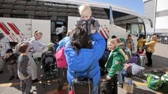 Ucranianos a salvo de la guerra gracias al colegio San Narciso