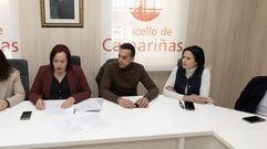 Pleno de Camari�as, que tendr� que ir aprobando las cuentas para eliminar la deuda. Es la m�s alta de la zona, pero muy lejos de las que figuran en otros concellos de la provincia, como los dos millones de A Pobra do Carami�al o los 2,3 de Valdovi�o,  al margen de las grandes cantidades de las ciudades