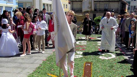 ALFOMBRAS DIA DE CORPUS EN BARBANZA