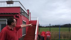 Terrenos en la zona donde se sit�a el yacimiento de oro de Salave, en Tapia