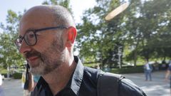 Francis Puig a su llegada a la Ciudad de la Justicia de Valencia, cuando prest declaracin el pasado mes de mayo