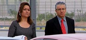 Los abogados Rosa Mar�a Stampa y F�lix Pancorbo.