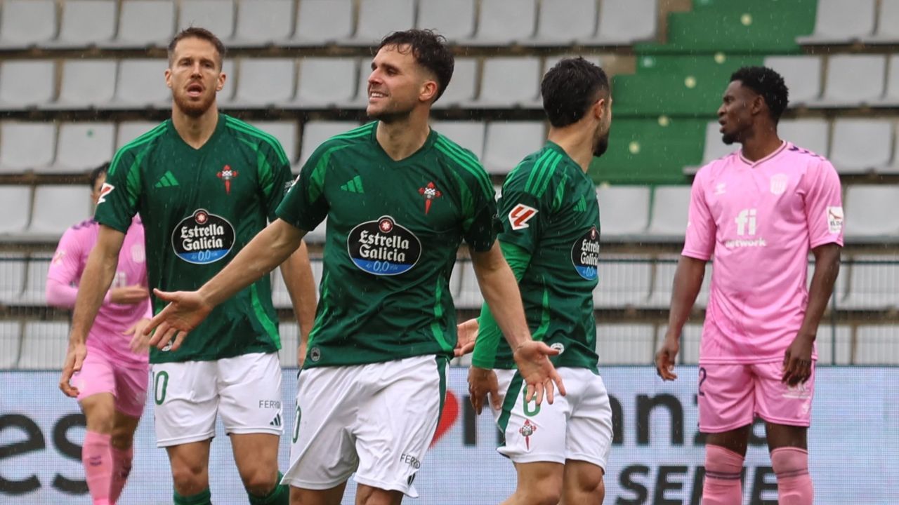 El Racing de Ferrol venció al Eldense y salva su primer «match ball» del descenso (1-0)