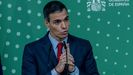 Pedro S�nchez, este lunes en un acto en Madrid.