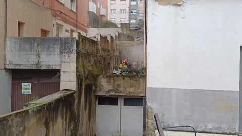 Incendio en El Coto, Gij�n. ARCHIVO