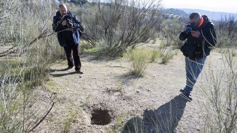 Lugar donde fue hallado el cad�ver de un beb� envuelto en unas mantas en la barriada de El Fargue, en Granada capital.