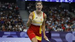 Carolina Mar�n, durante su participaci�n en los Juegos Ol�mpicos de Par�s 2024.