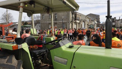 Tractorada en A Gudia