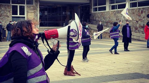 Concentracin convocada por la CIG en Carballo