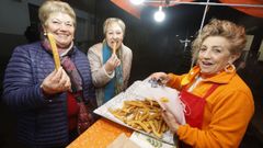 El buen humor, acompa�ado de unos excelentes churros con chocolate, animaron la tarde y dejaron un excelente sabor de boca en Pontecesures